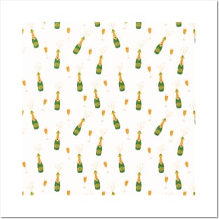 Champagne Celebration Posters and Art
